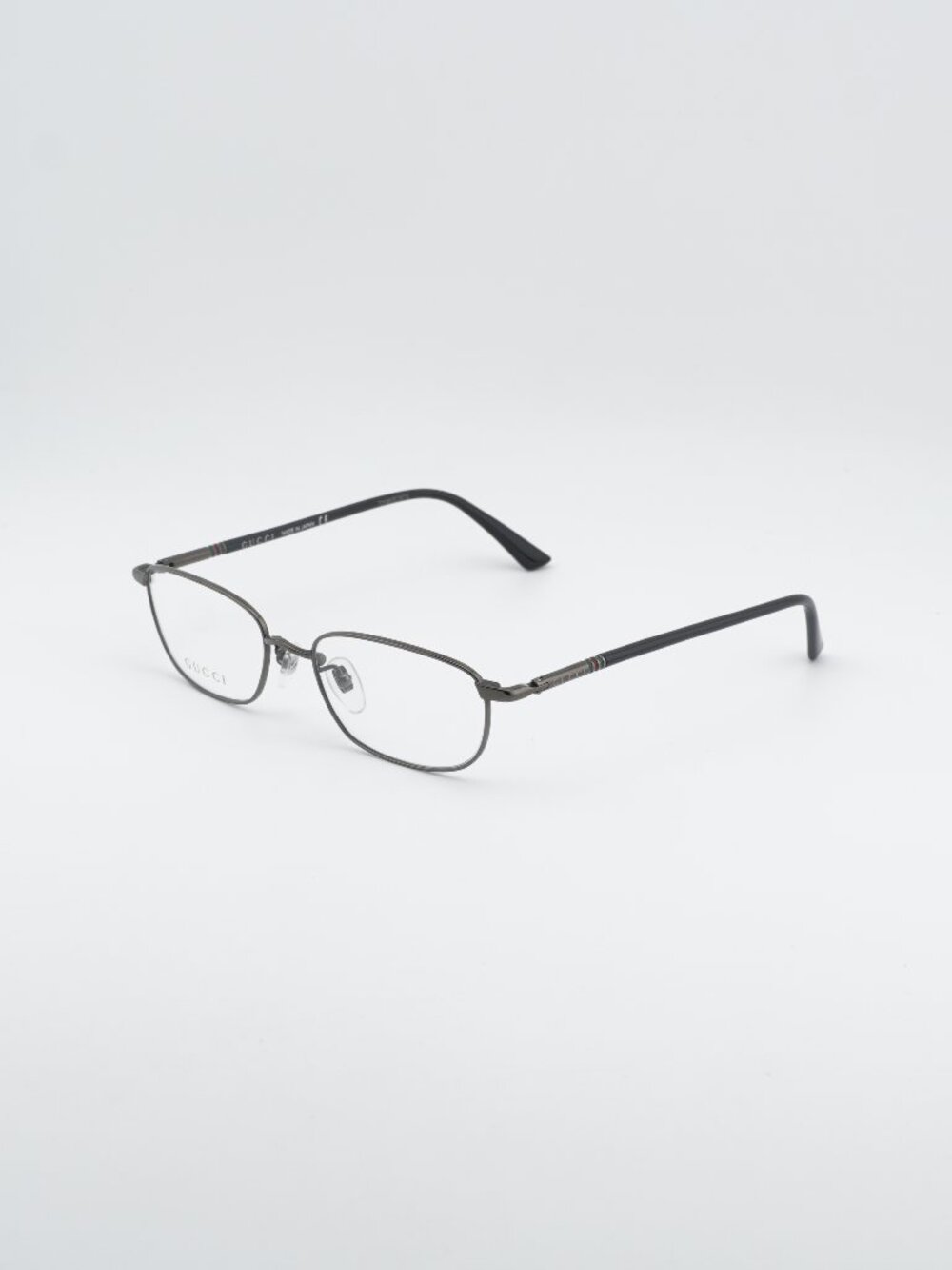 Gucci GG0612OJ 001 Eyeglasses Ruthenium 52mm Rectangle Frame
